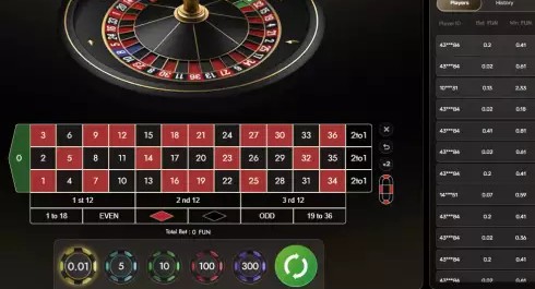 Roulette X screenshot 2 - spinning wheel with ball in motion